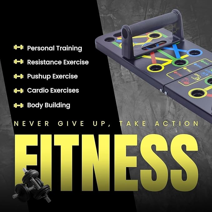 ALYV 15-in-1 Smart Push Up Board