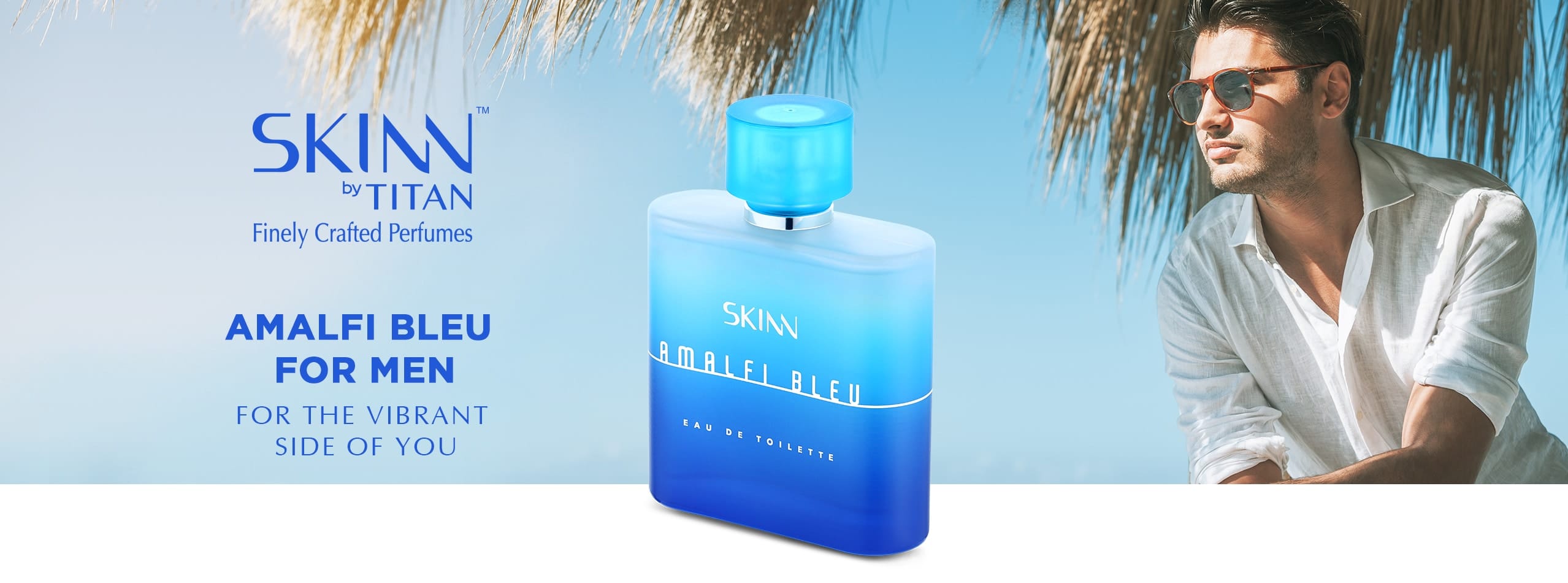 Skinn By Titan - By Titan Amalfi Bleu Perfume For Men (90mL)