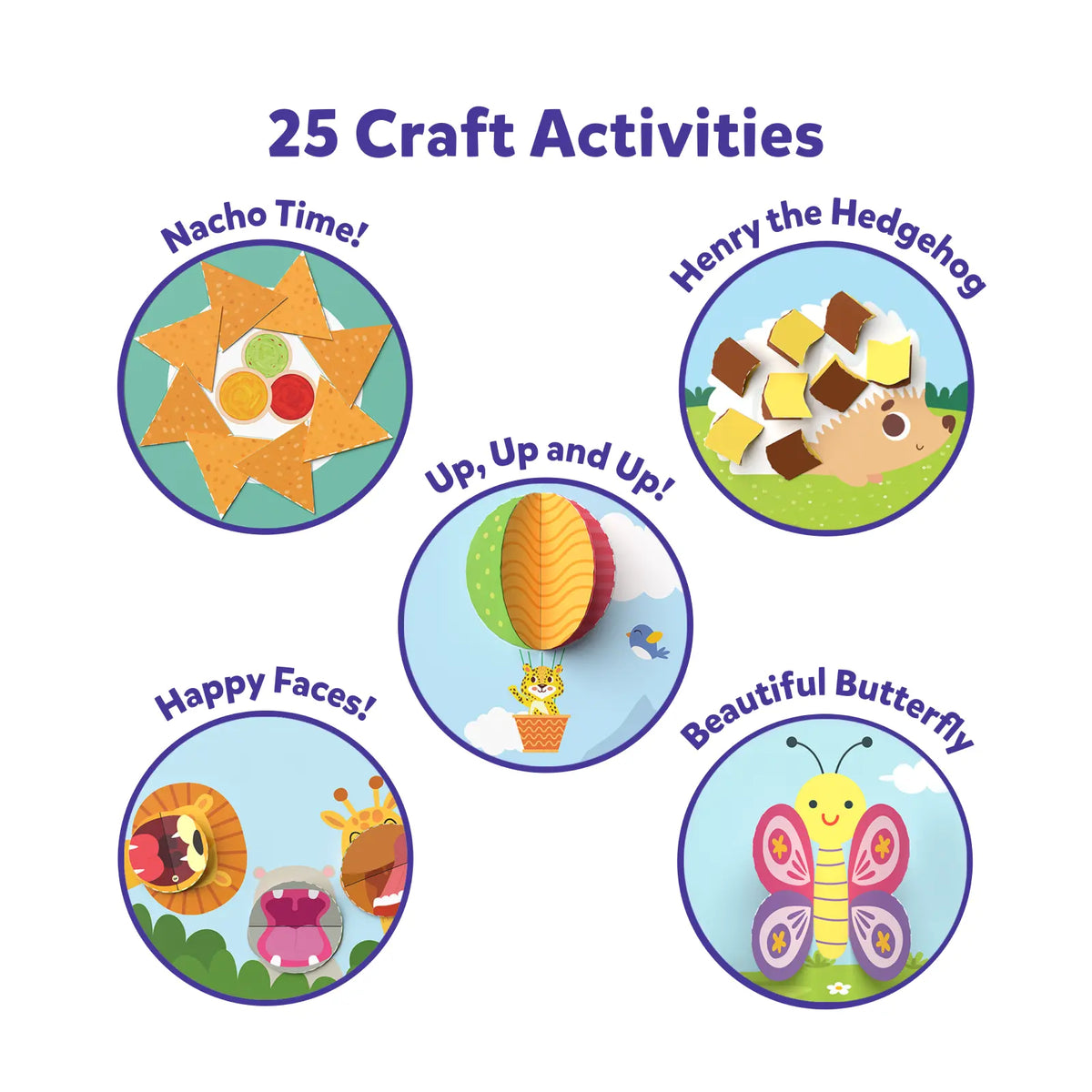Skillmatics Animal Snip & Craft Bundle (Ages 3-7)