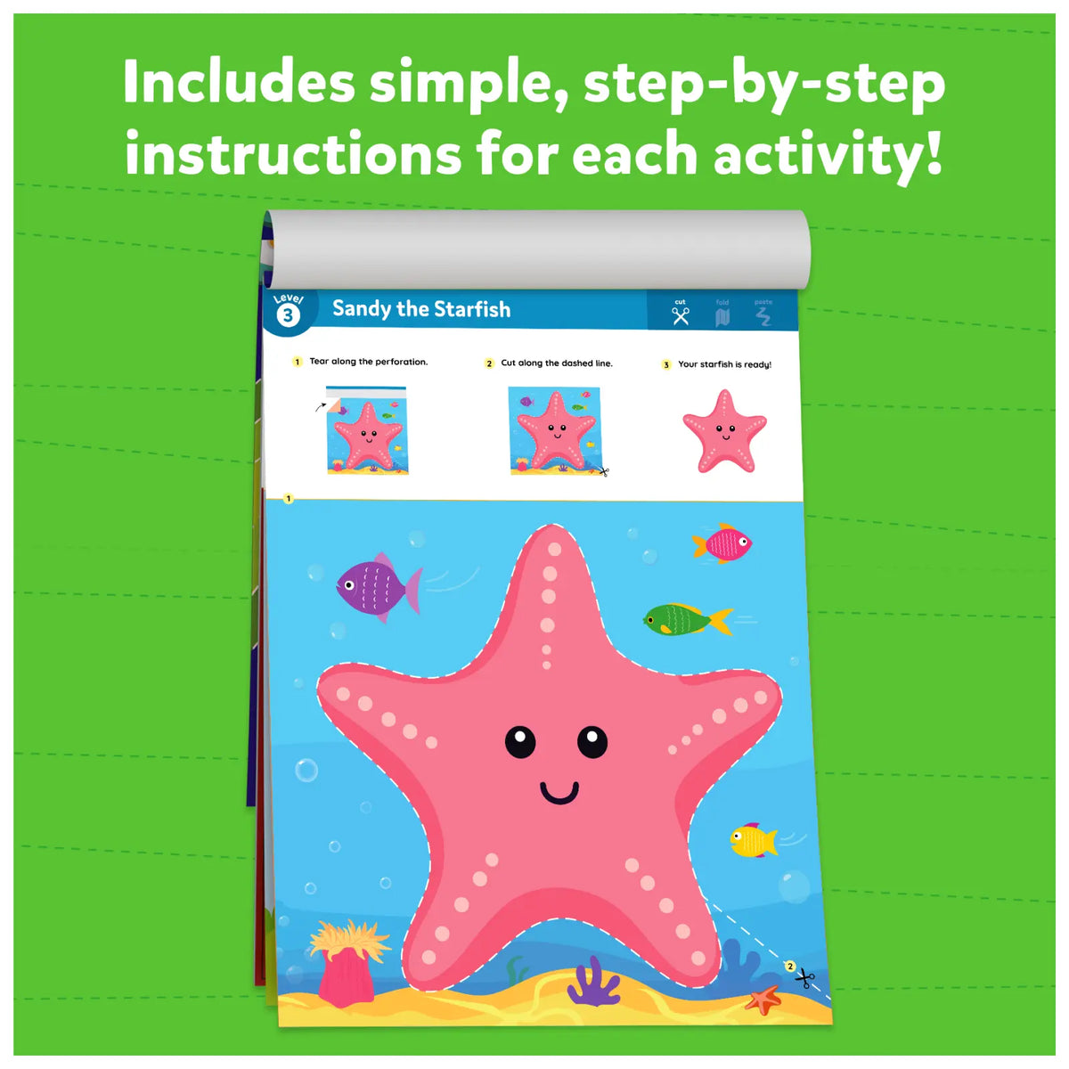 Skillmatics Animal Snip & Craft Bundle (Ages 3-7)