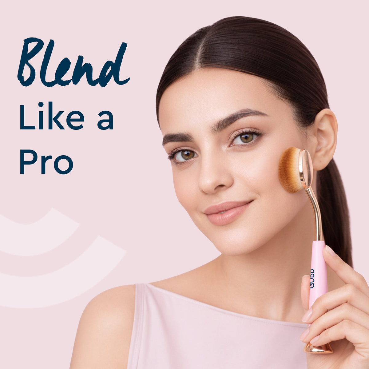 Makeup Essentials Multi-Use Oval Makeup Brush