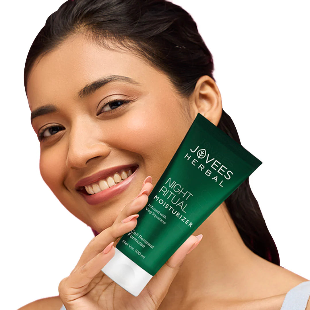 Jovees - Night Ritual Moisturizer Prevents Dark Spots Reduces Fine Line Skin Renewal & Rejuvenation
