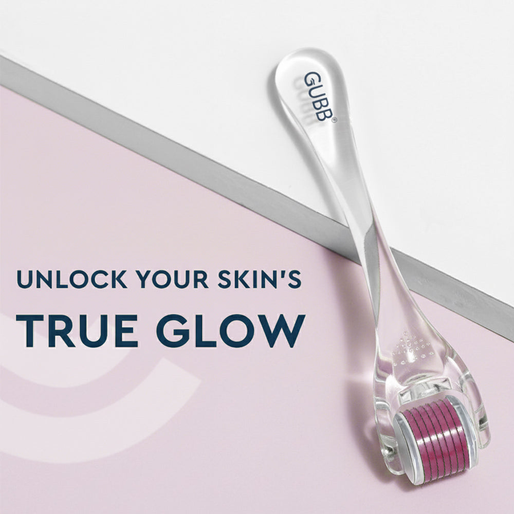 GUBB WORLD DERMA ROLLER TRANSPARENT PINK