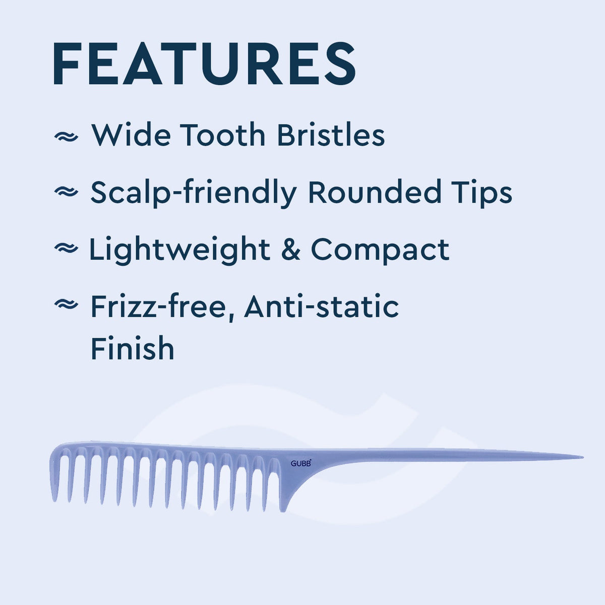 Groom Town Pvt. Pvt. Santorini Hues Pin Tail Hair Comb