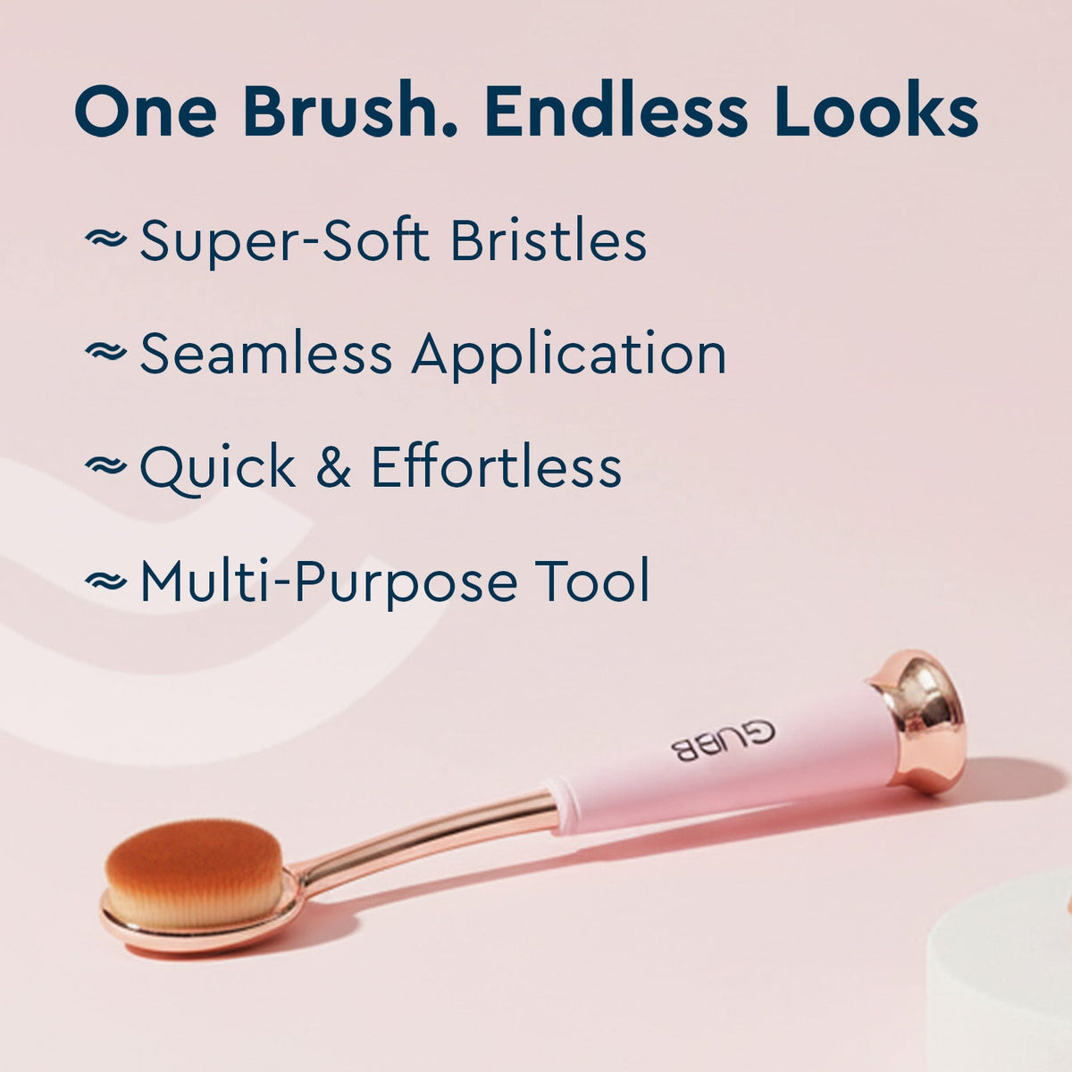 Makeup Essentials Multi-Use Oval Makeup Brush