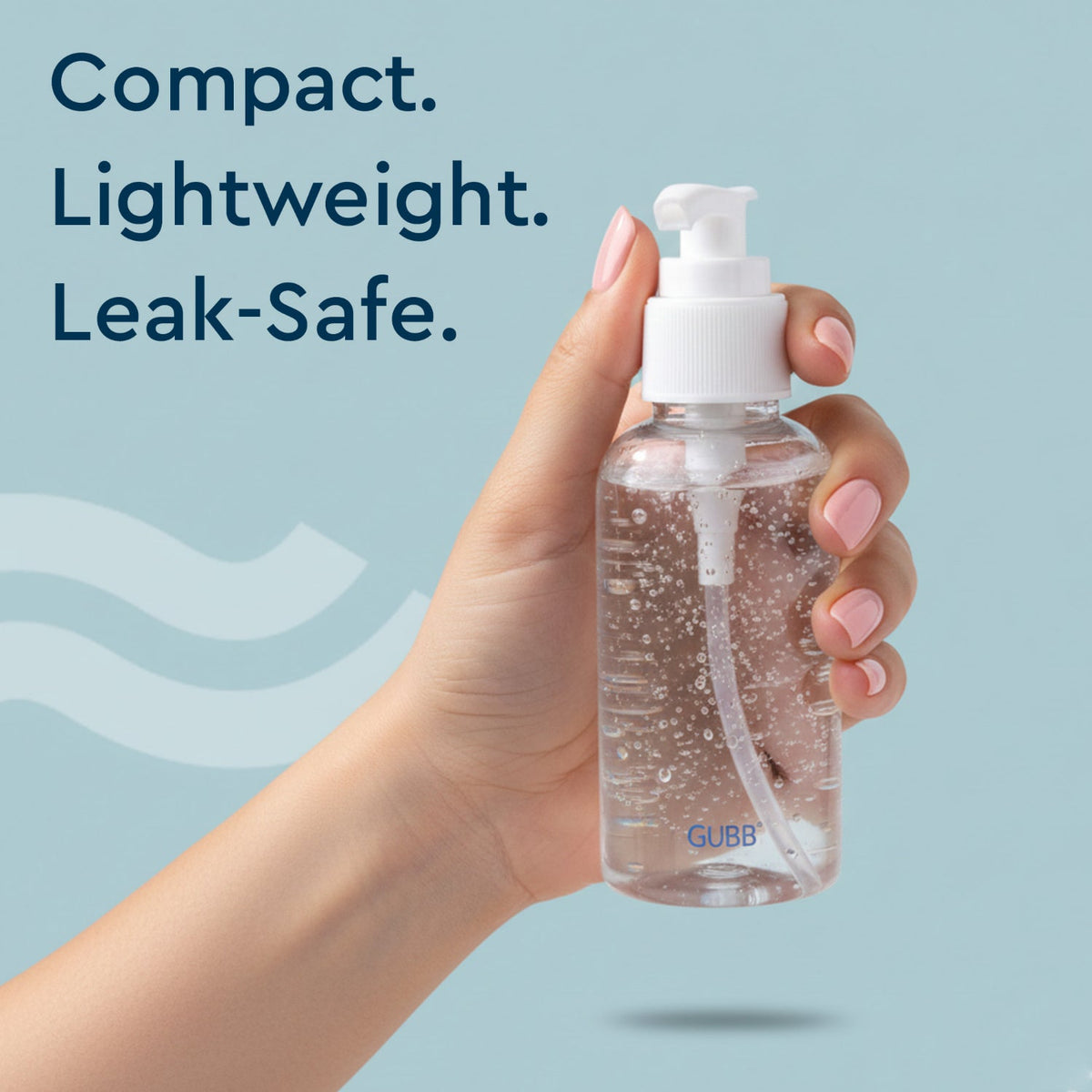 GUBB WORLD TRAVEL BOTTLES SET OF 3