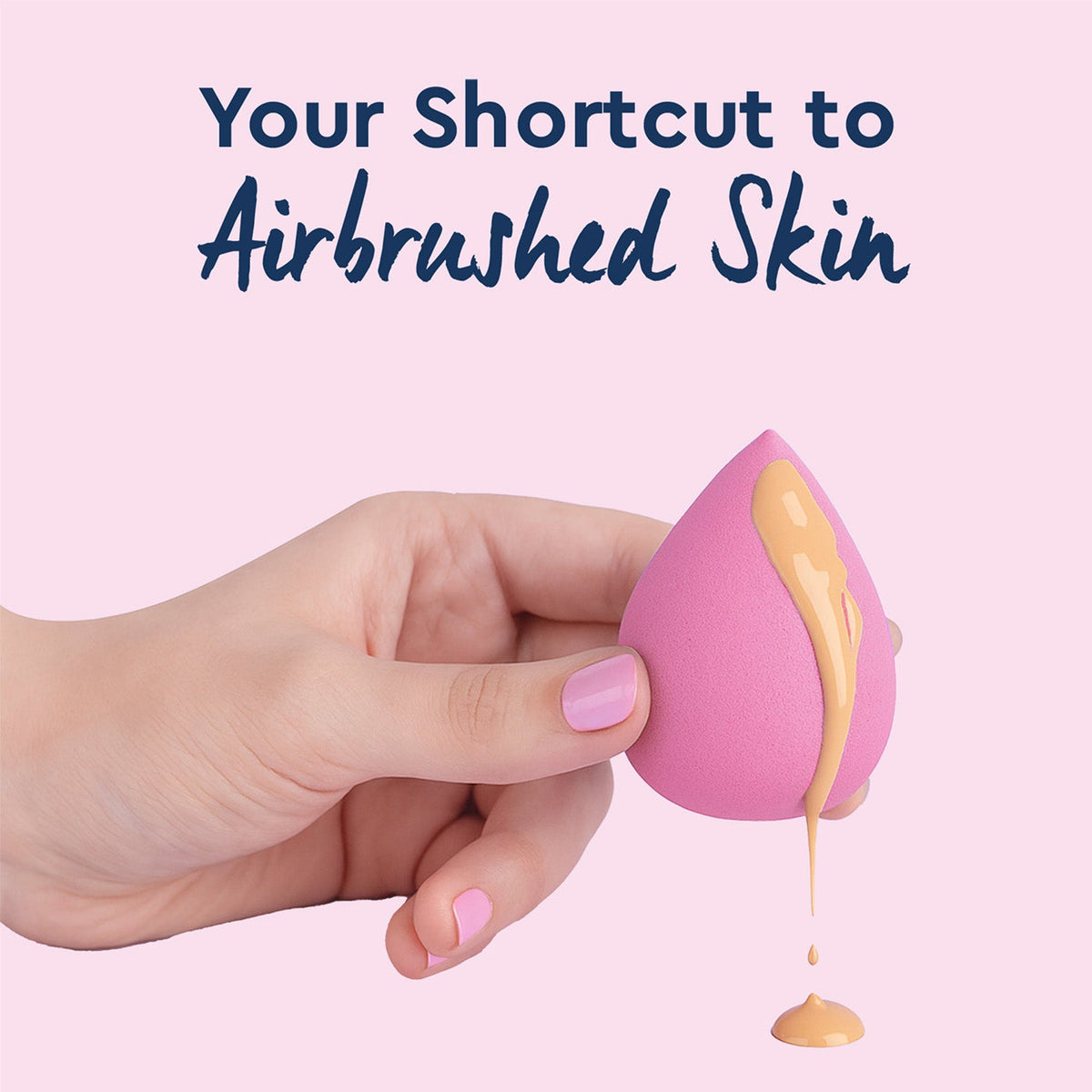 Groom Town PVT. LTD ⁠Light Pink Beauty Blender