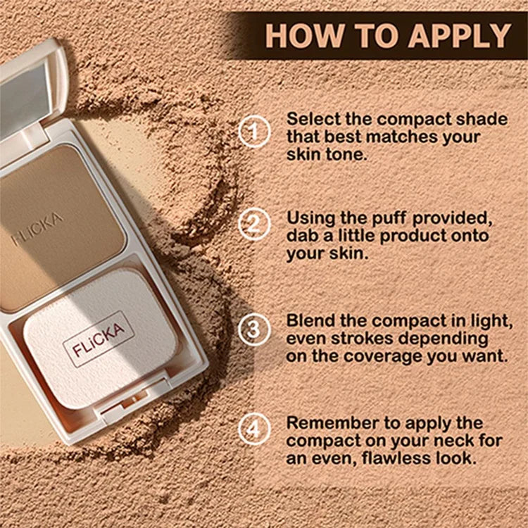 Flicka Dap & Dance - Pressed Powder 01 Ivory