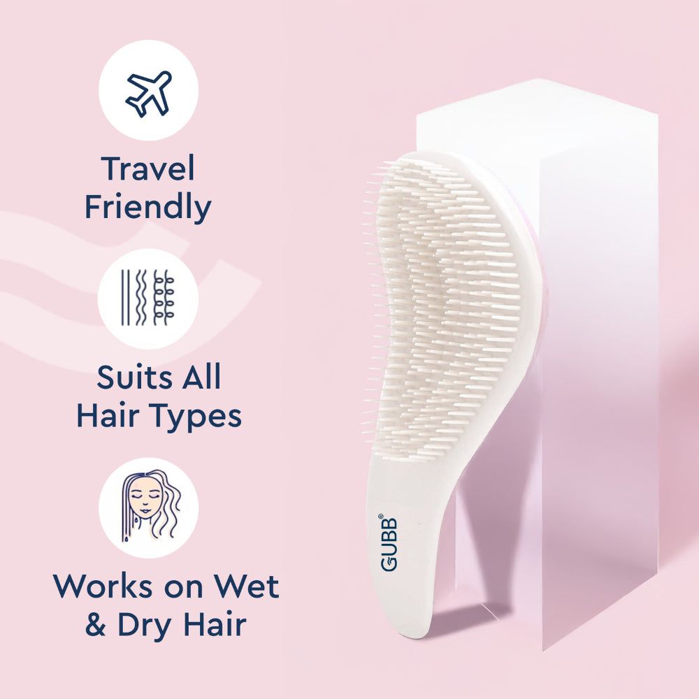 GUBB WORLD MINI DETANGLER HAIR BRUSH