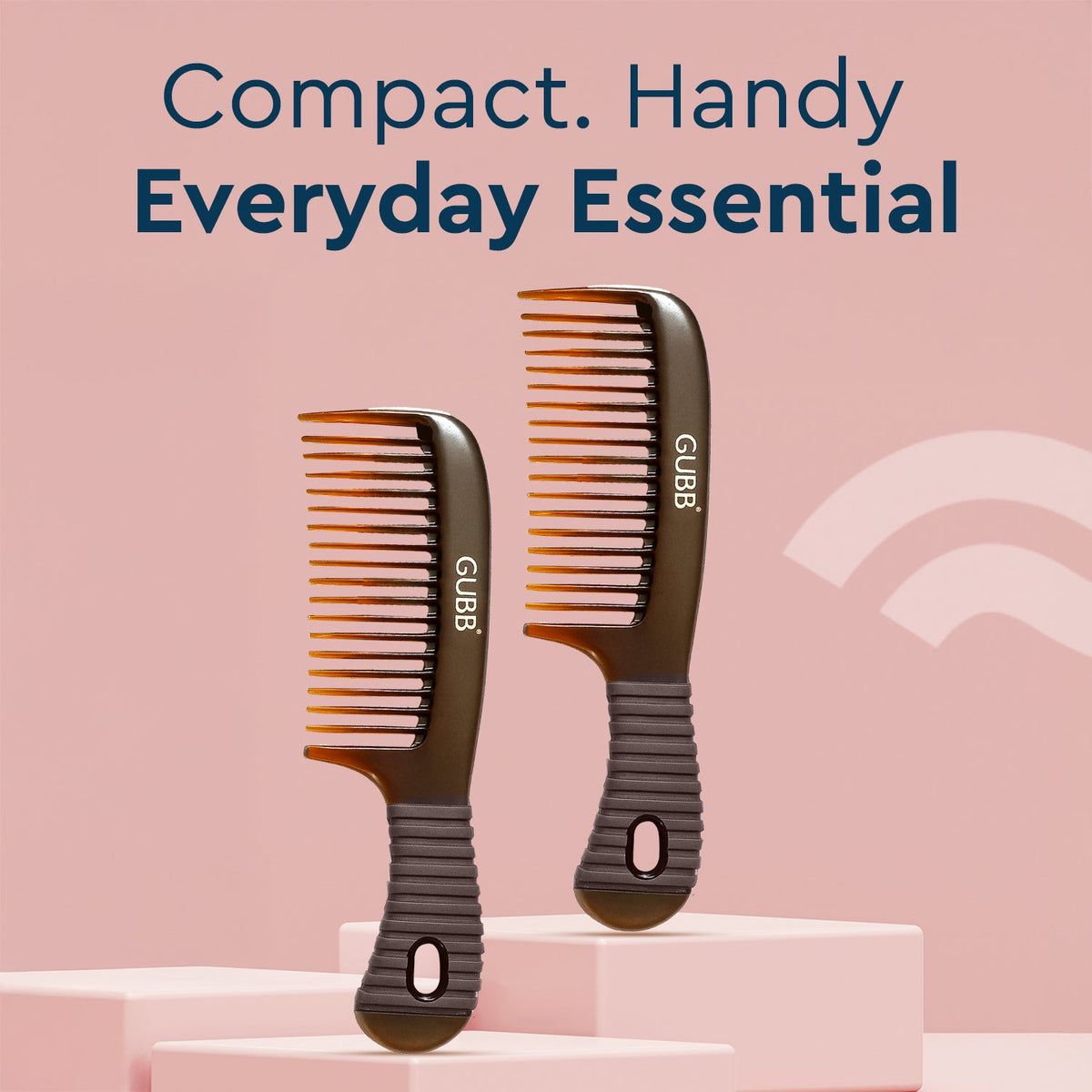 GUBB WORLD SHELL RANGE SMALL COMB WITH HANDLE