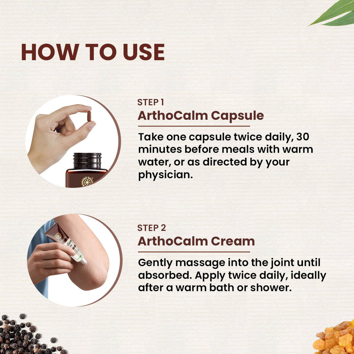 Suwasthi ArthoCalm Kit - Natural Joint Comfort Support