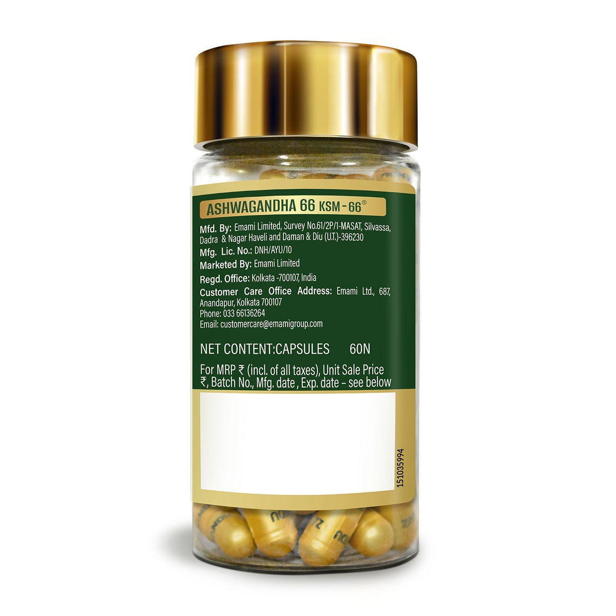 Zandu-Combo Zandu Livital (60 Tabs) + Ashwagandha KSM-66 (60 Caps)