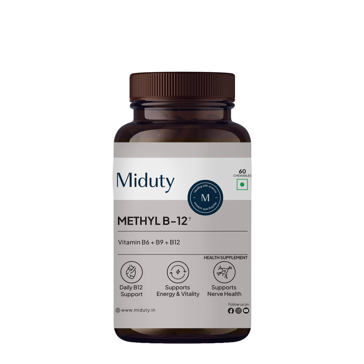 Miduty Anti-Hair Fall Supplement Bundle | For Healthier, Thicker, & Stronger Hair