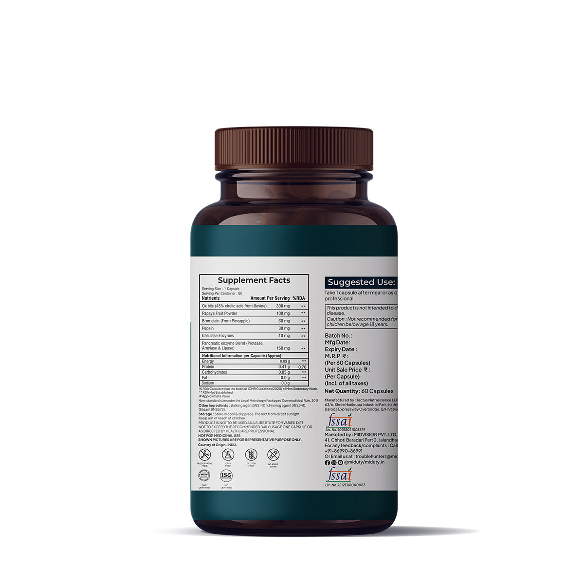 Miduty Digest Fat
