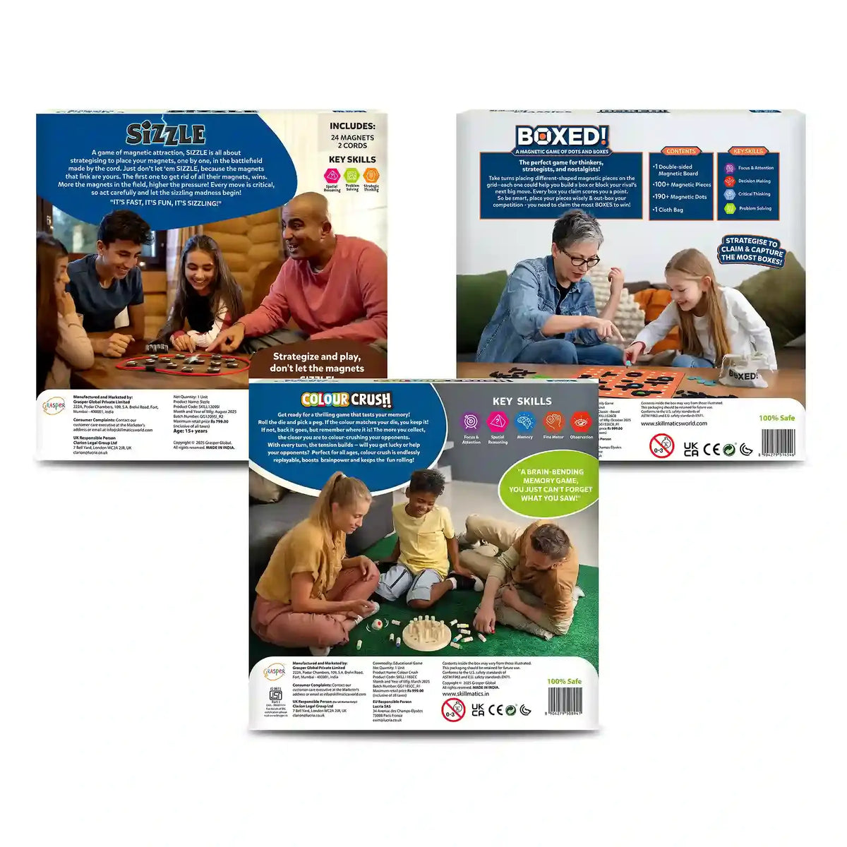 Skillmatics Classic Family Fun Bundle (ages 4+)