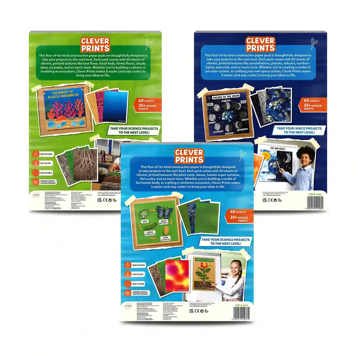 Skillmatics Crafting Paper Wonders Bundle (60 Sheets)