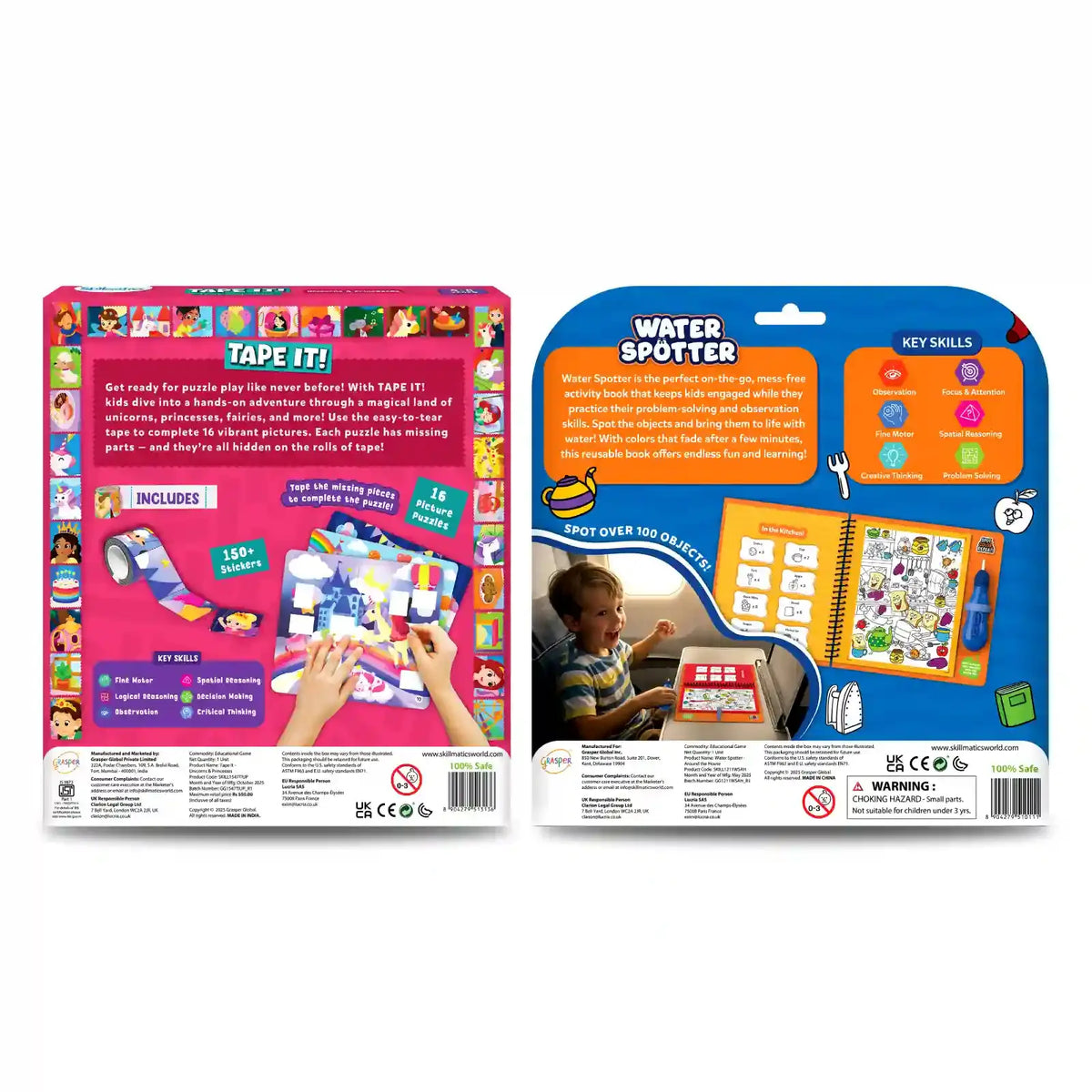 Skillmatics Search, Play & Create Bundle (ages 4-8)