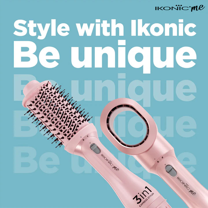 IKONIC ME- 3 IN 1 EXPRESS STYLER (Pink)