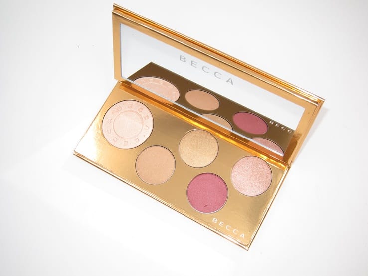 Becca - Pop Goes the Glow Champagne Pop Face & Eye Palette {NET WT. 43 OZ./5.25g E}