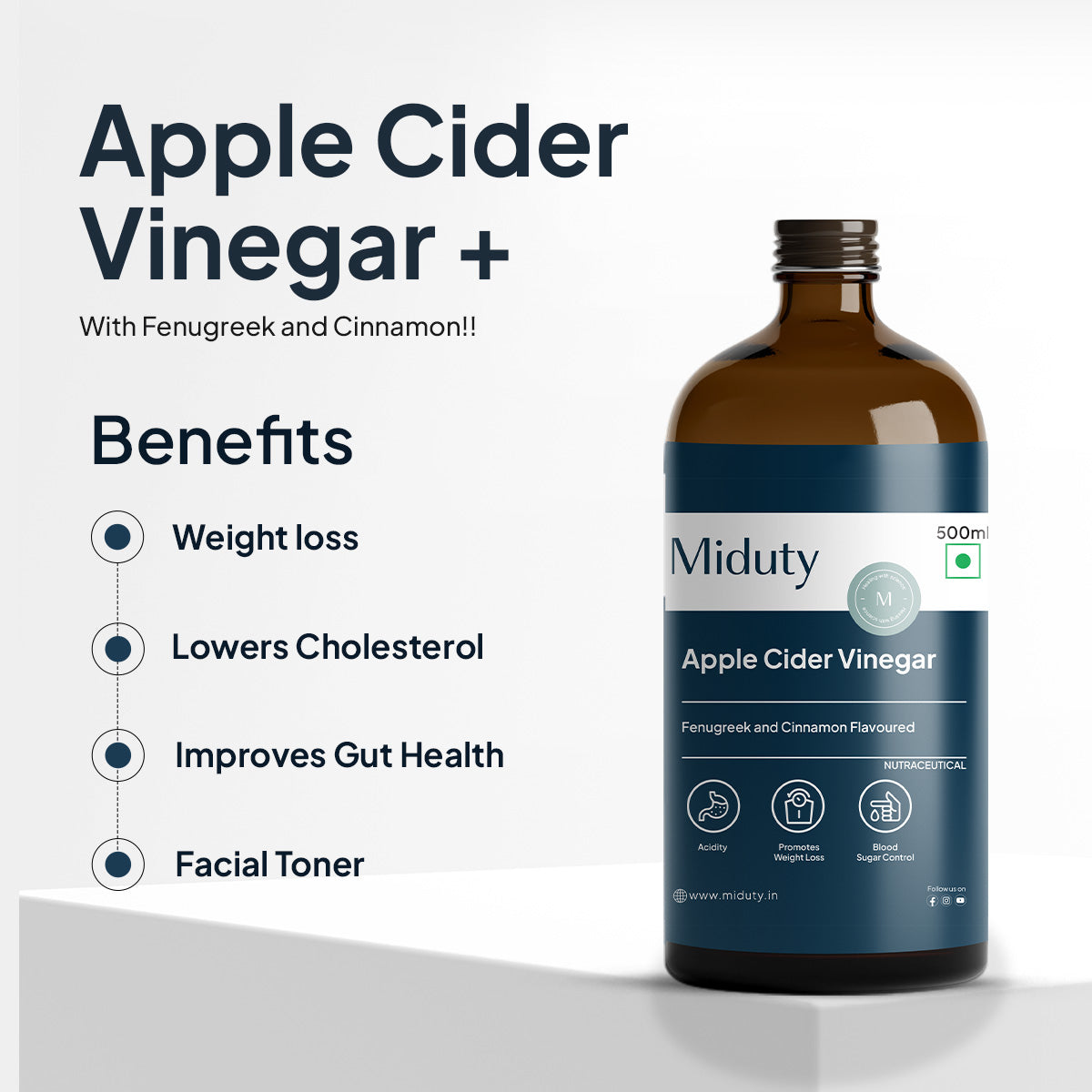 Miduty Apple Cider Vinegar