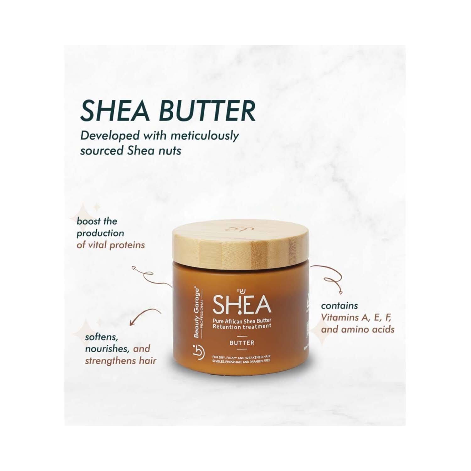 Beauty Garage - Shea Retention Butter Hair Mask (250ml)