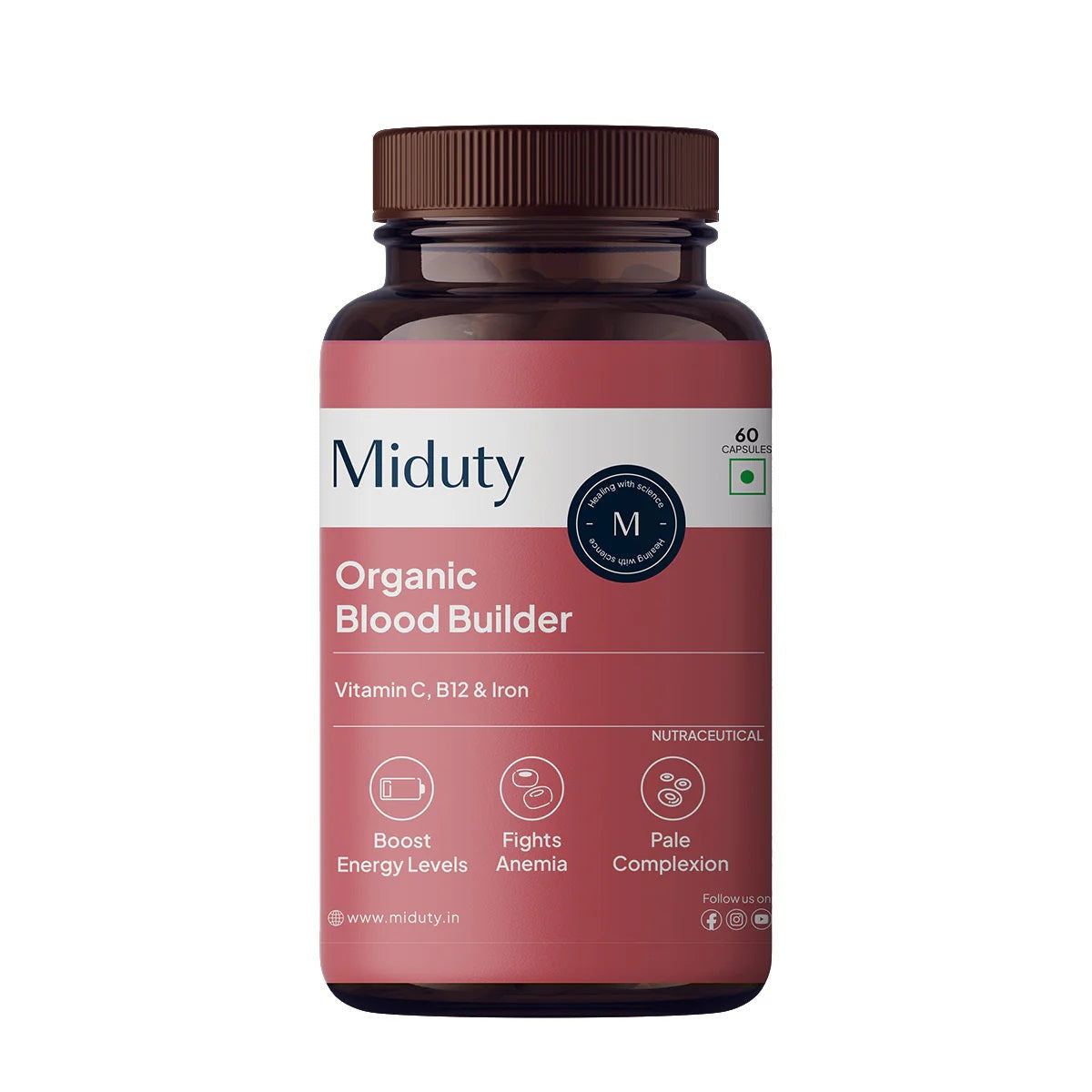 Miduty Anti-Hair Fall Supplement Bundle | For Healthier, Thicker, & Stronger Hair