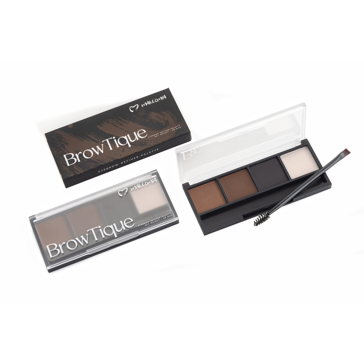 Makezmia BrowTique powders and wax