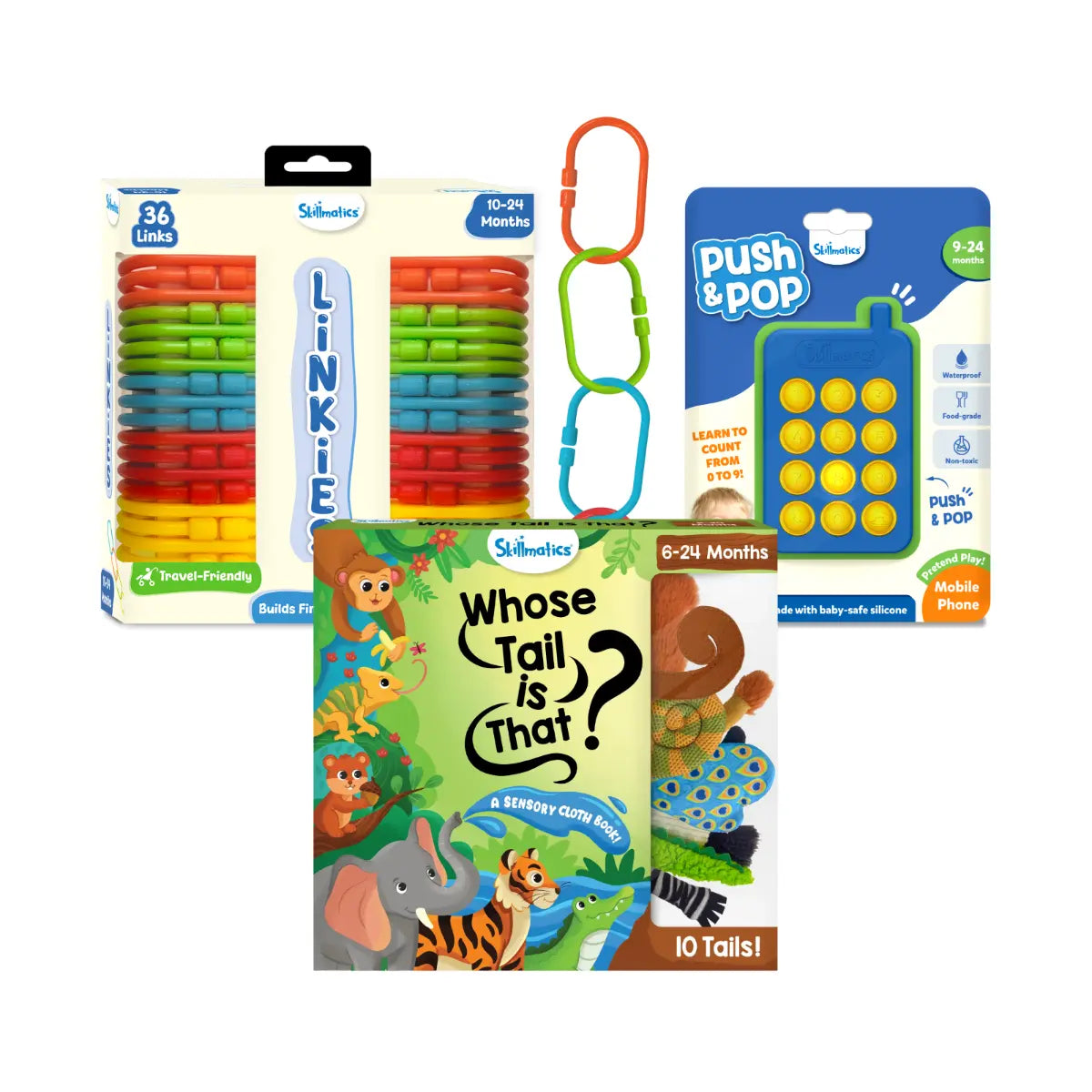 Skillmatics Baby Essentials Bundle (9-24 months)
