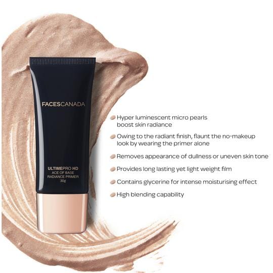 Faces canada - Ultime Pro HD Ace Base Radiance Primer - 30g