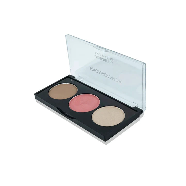 Faces Canada Ultime Pro Face Palette 3 UNITS x 4g each Fresh 01