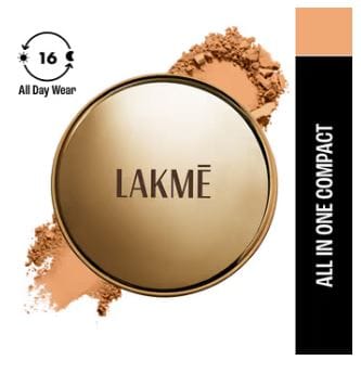 Lakme - 9 to 5 Primer + Matte Powder Foundation Compact (9g)