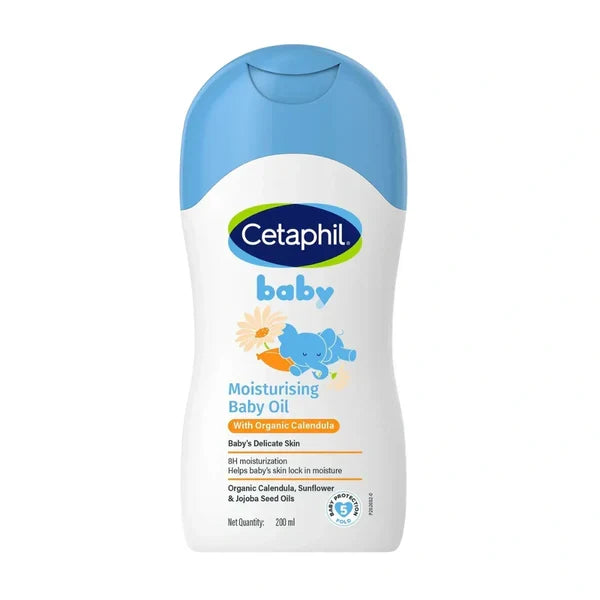 Cetaphil Moisturizing baby oil 200ml with organic calendula
