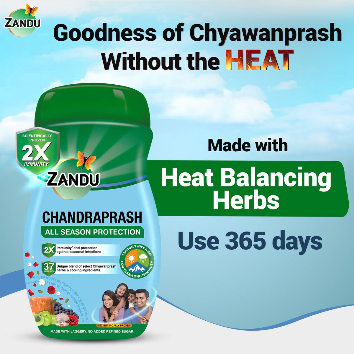 Zandu-O Zandu Chandraprash for Summer 450g