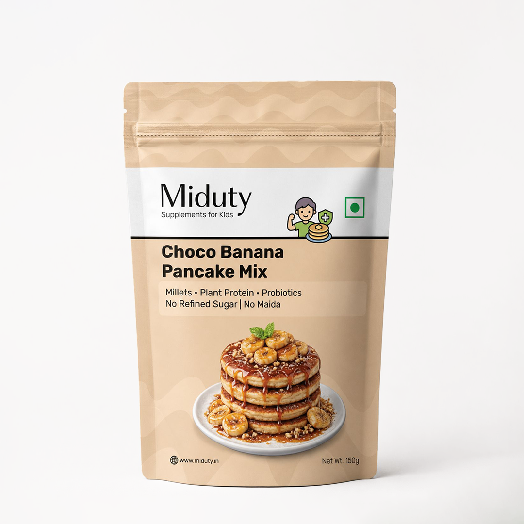 Miduty Kids Pancake Mix | Choco Banana Pancake Pack of 2