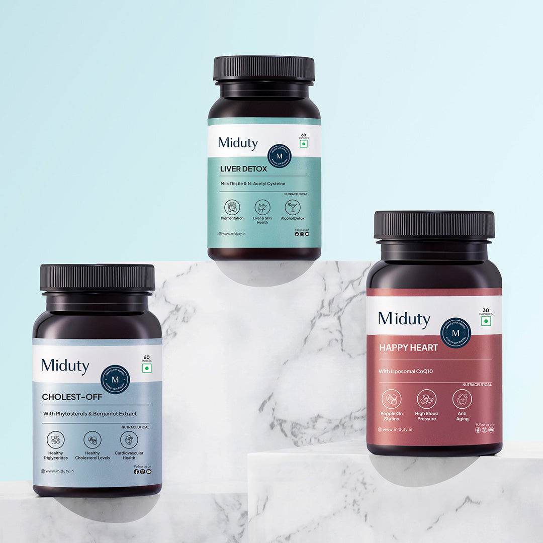 Miduty Cholesterol Supplement Bundle