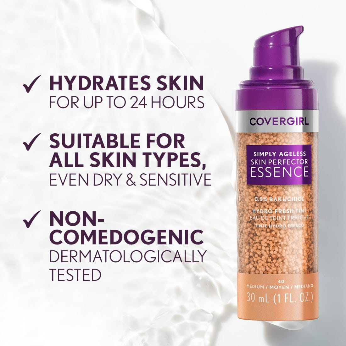 Covergirl - Simply Ageless Skin Perfector Essence (30mL)