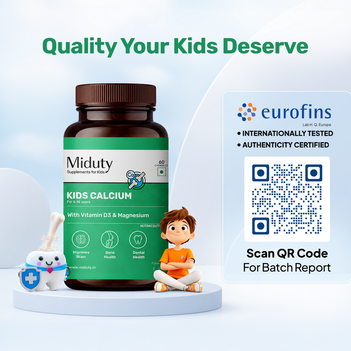 Miduty Kids Calcium
