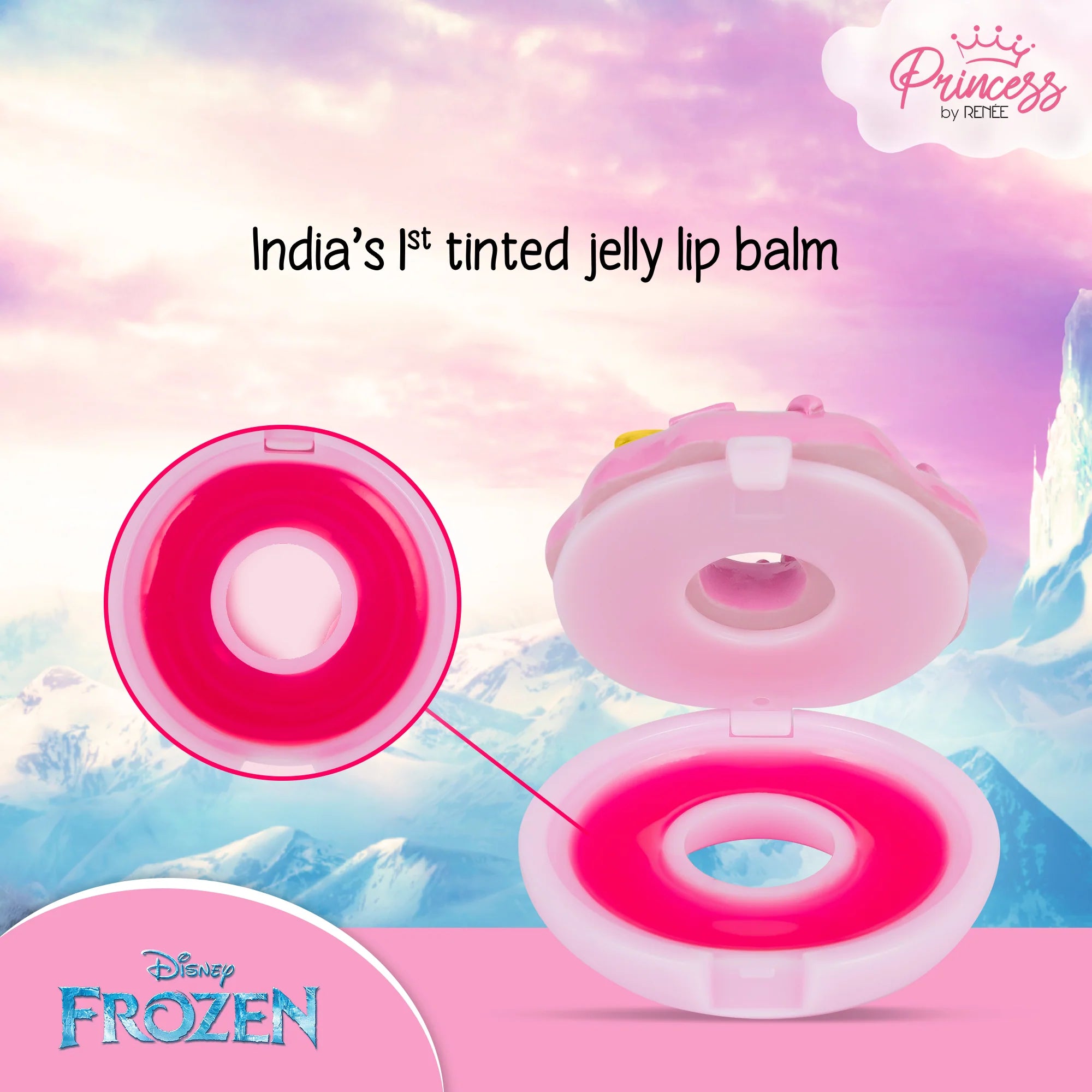 Princess By Renee Donut Jelly Lip Balm Elsa 2.8 Gm