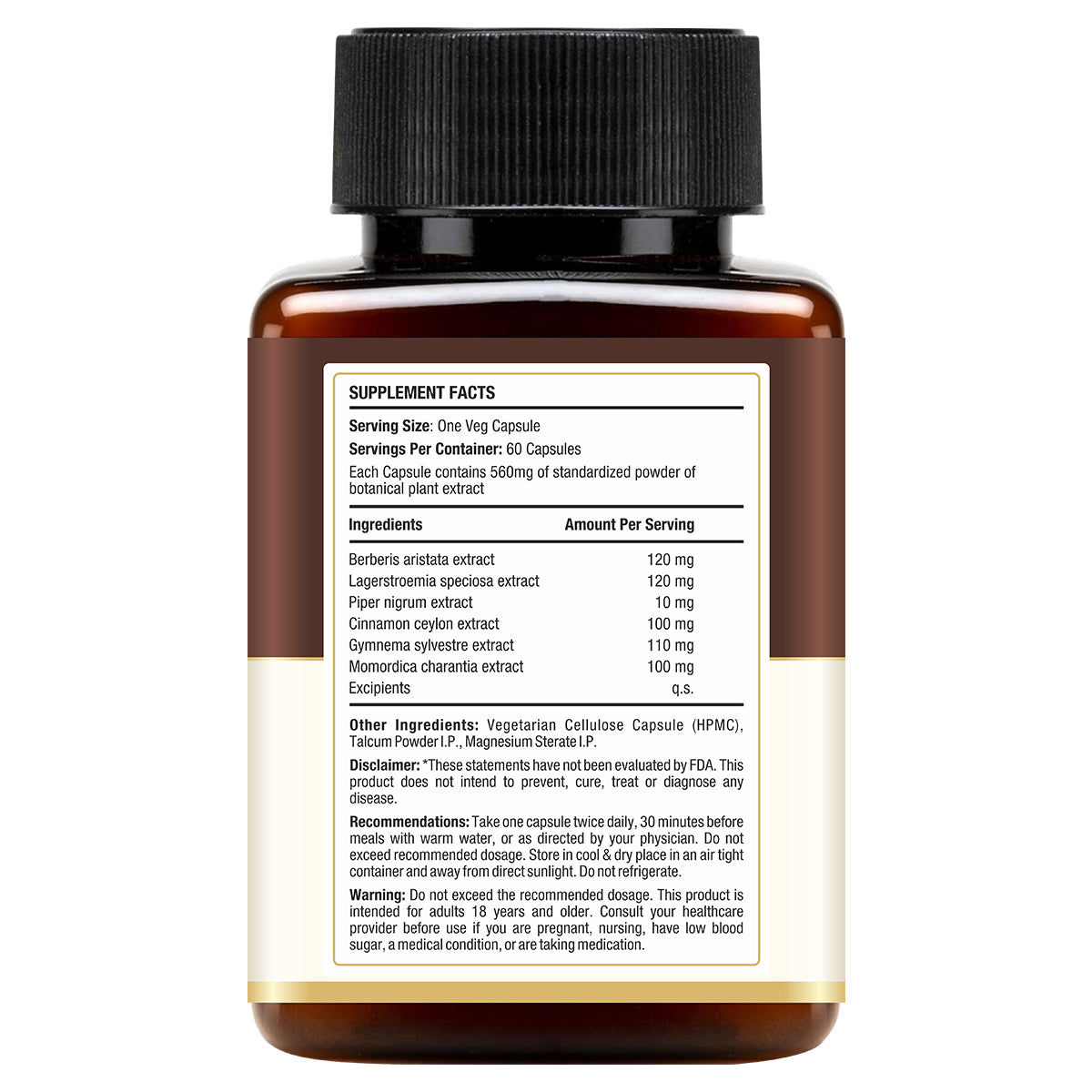 Suwasthi DiaCurex Capsules - Natural Blood Sugar Support