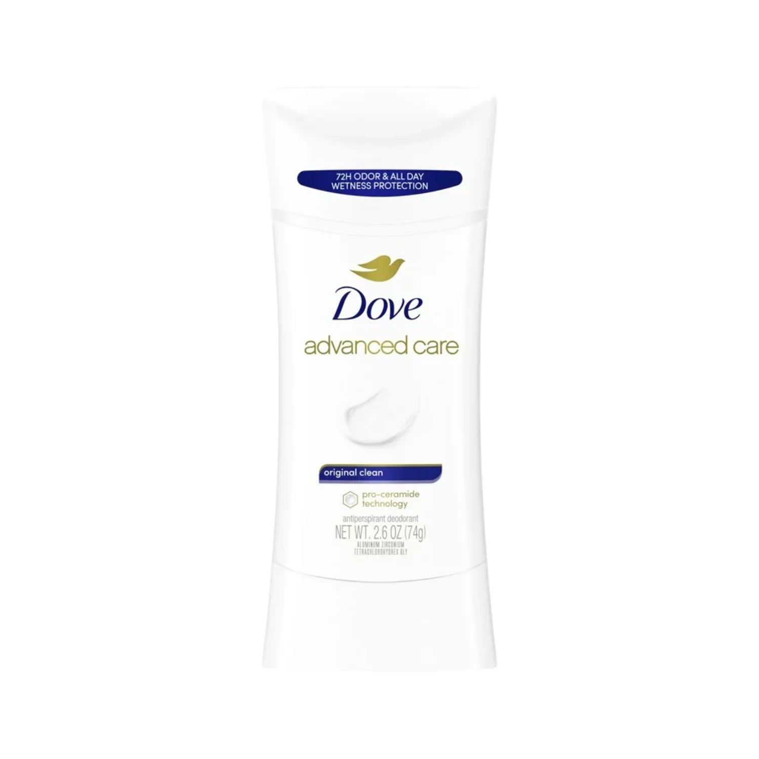 Dove - Advanced Care Original Clean Antiperspirant Deodorant Stick For Women 74g
