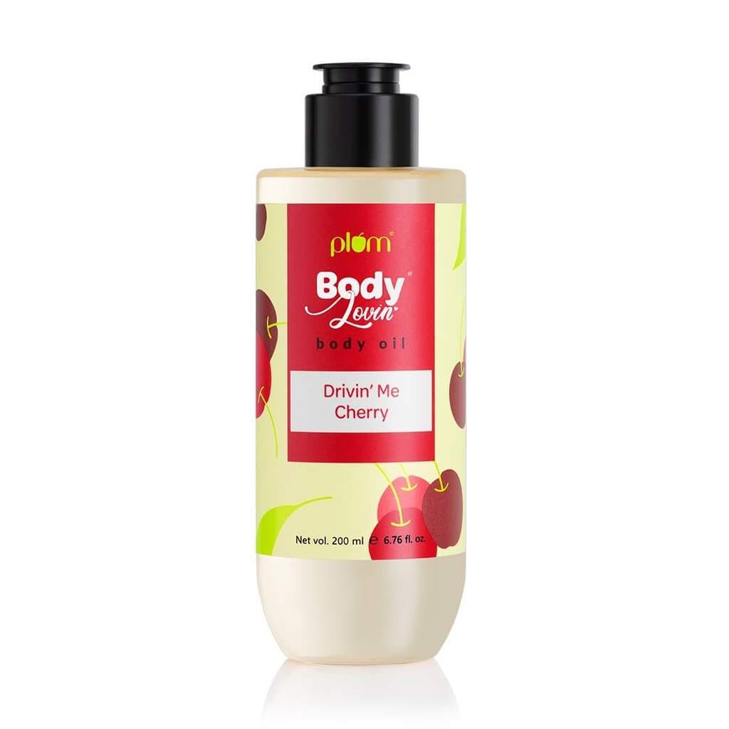 Plum BodyLovin' Drivin’ Me Cherry Body Oil (200mL)