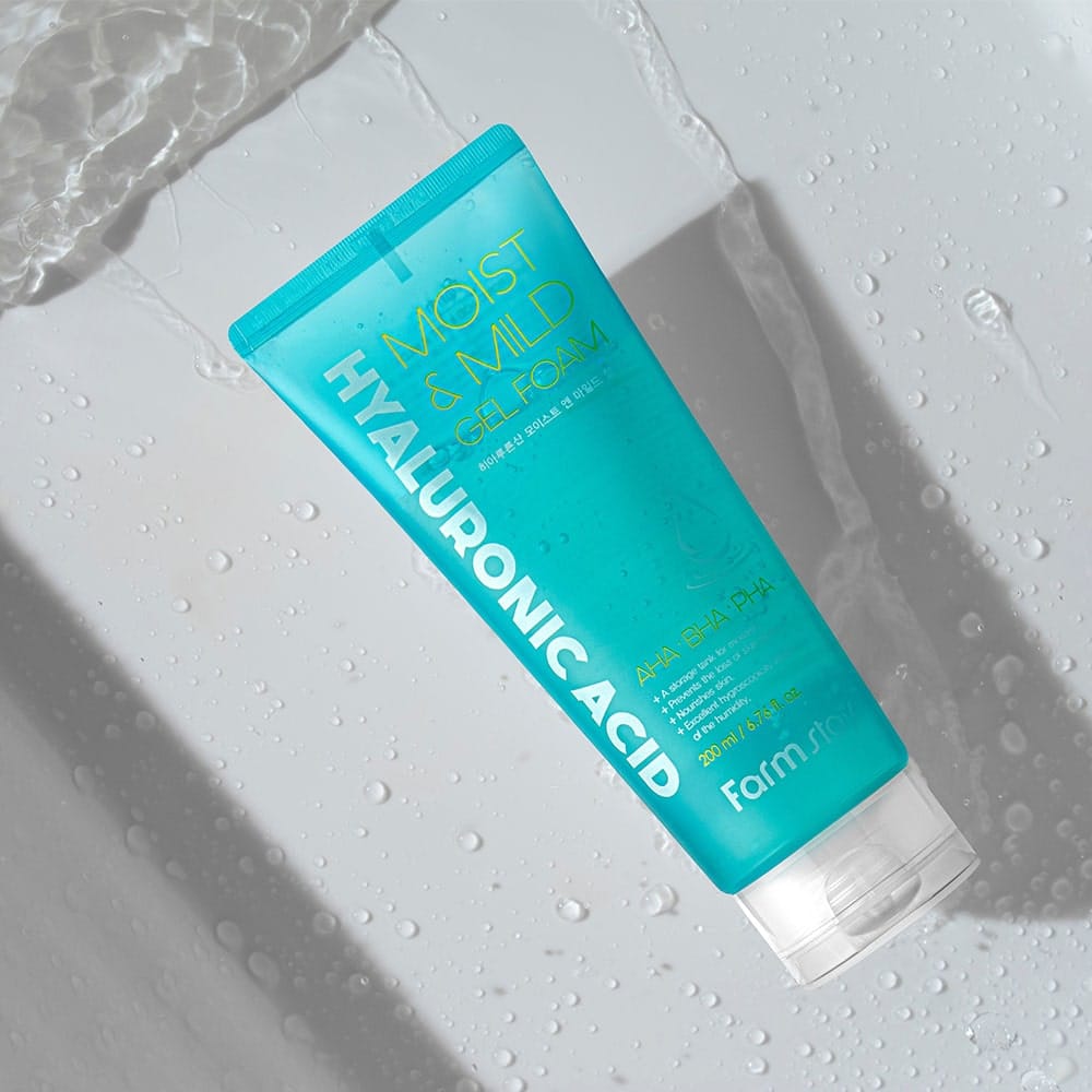 Farm stay - Hyaluronic Acid Moist & Mild Gel Foam (200mL)