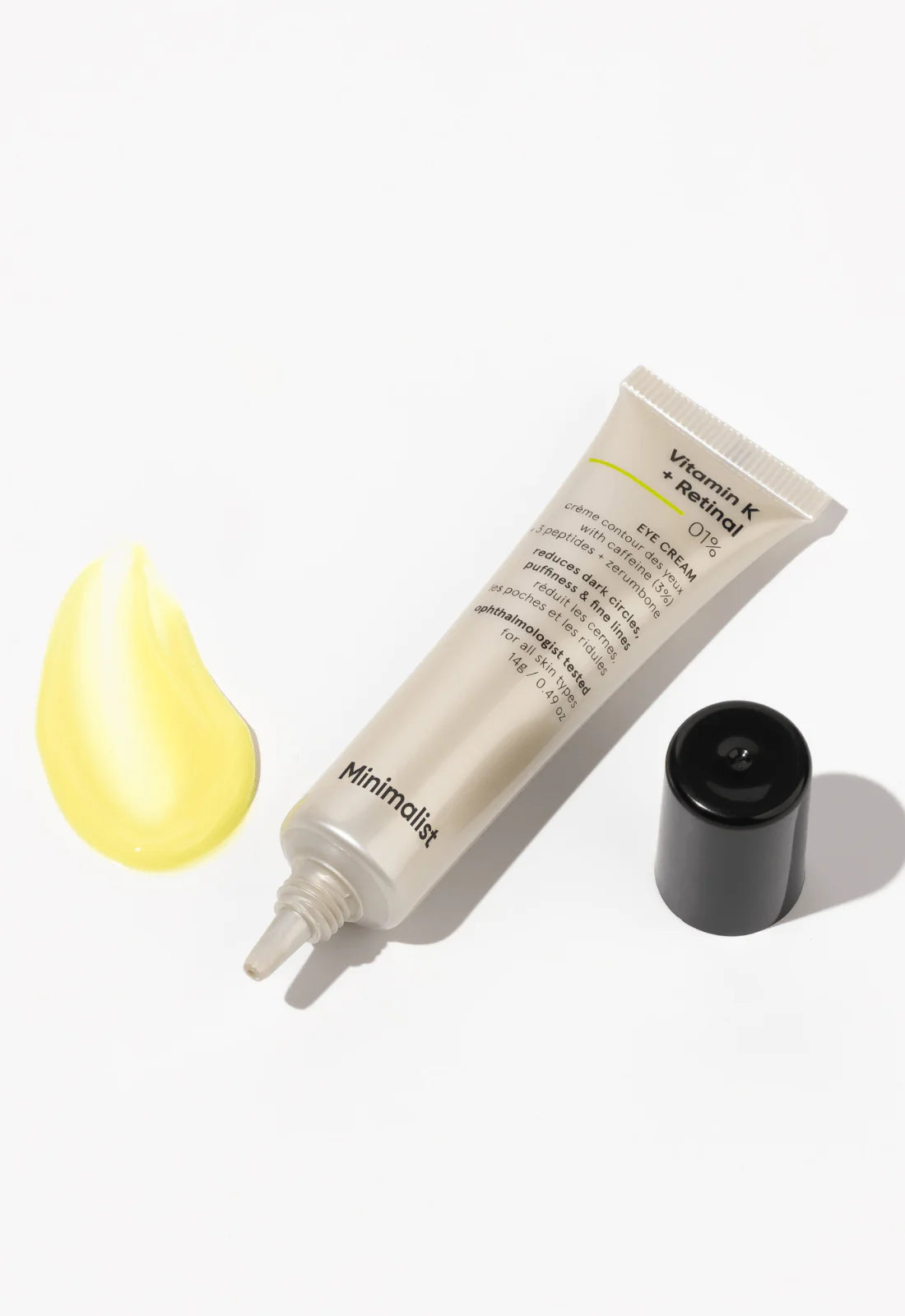 Minimalist - Vitamin K + Retinal 01% Eye Cream (14g)