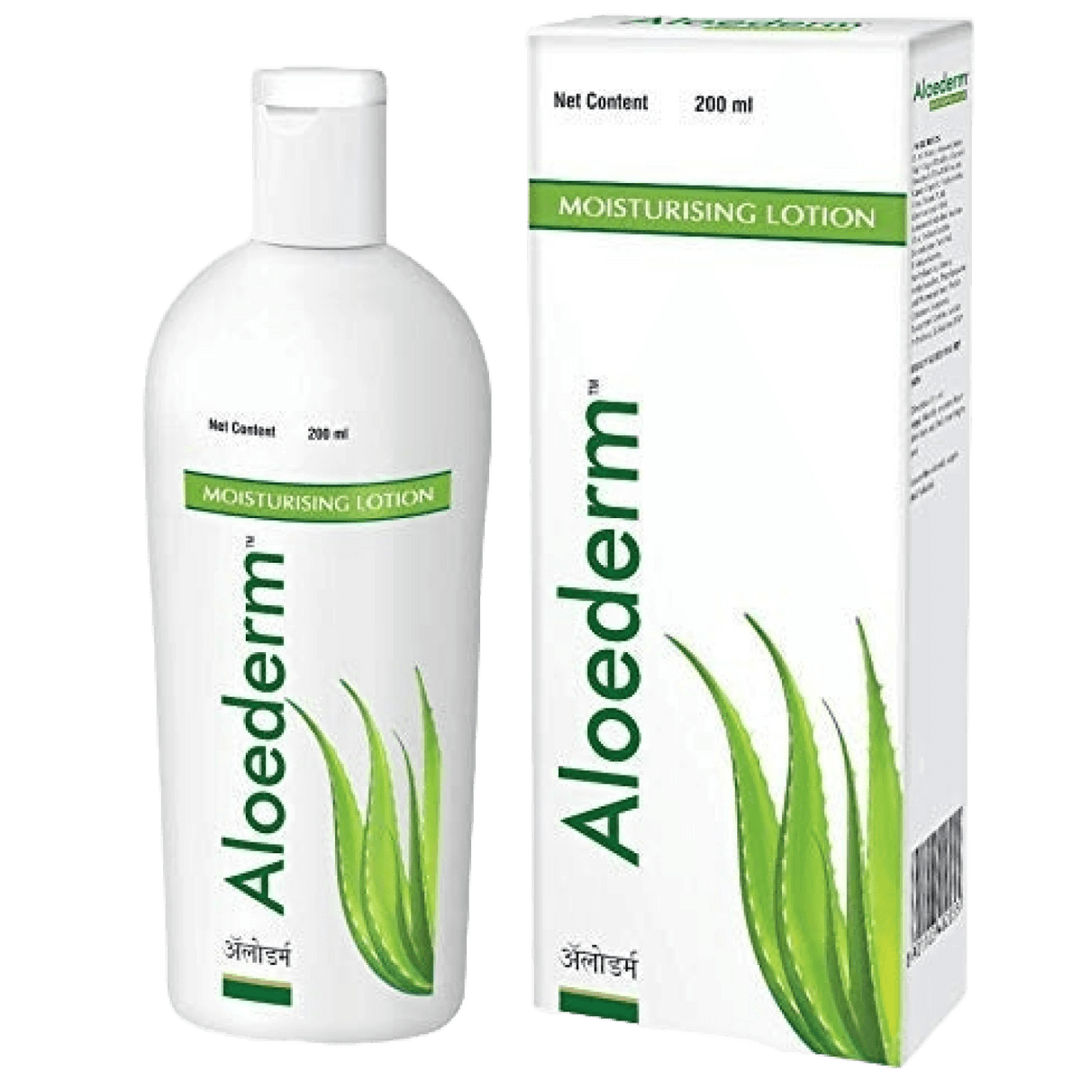 Dabur Aloederm Moisturising Body Lotion for Dry & Sensitive Skin | Long-Lasting Hydration & Skin Barrier Repair | Non-Greasy Daily Moisturizer 200ml