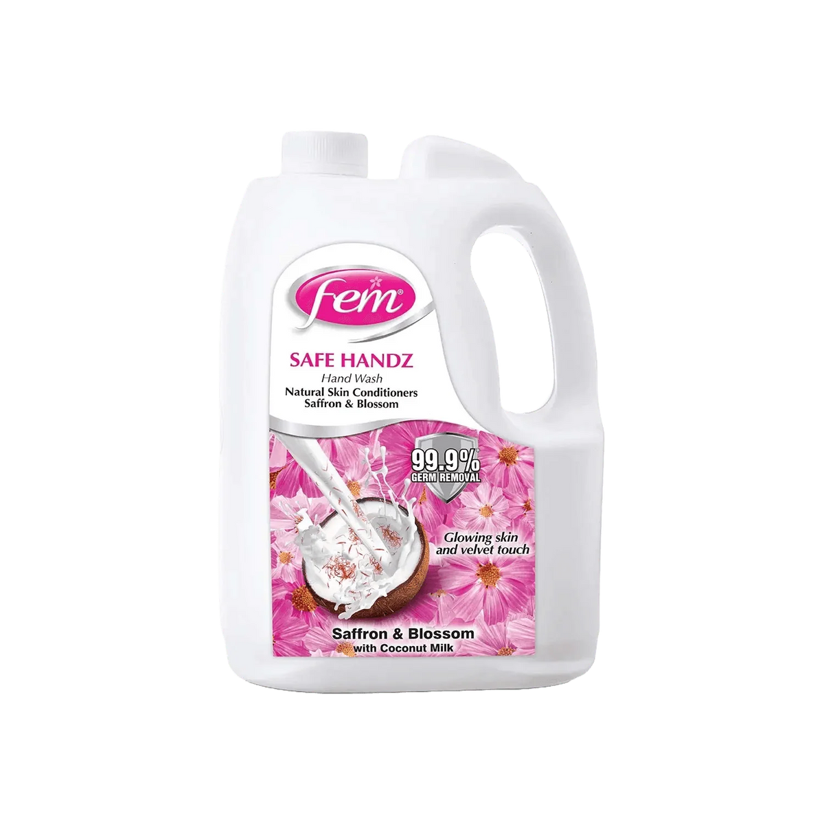 Dabur Fem Safe Handz Saffron & Blossom Hand Wash 5L