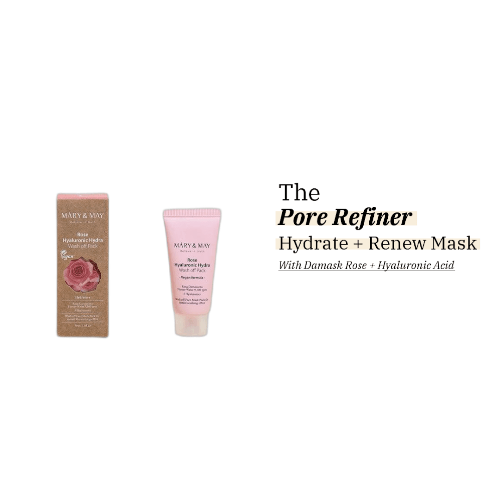 Mary&May Rose Hyaluronic Hydra Wash off Pack 30g