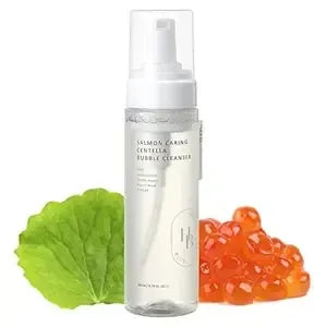 Heveblue Salmon Caring Centella Bubble Cleanser 200ml