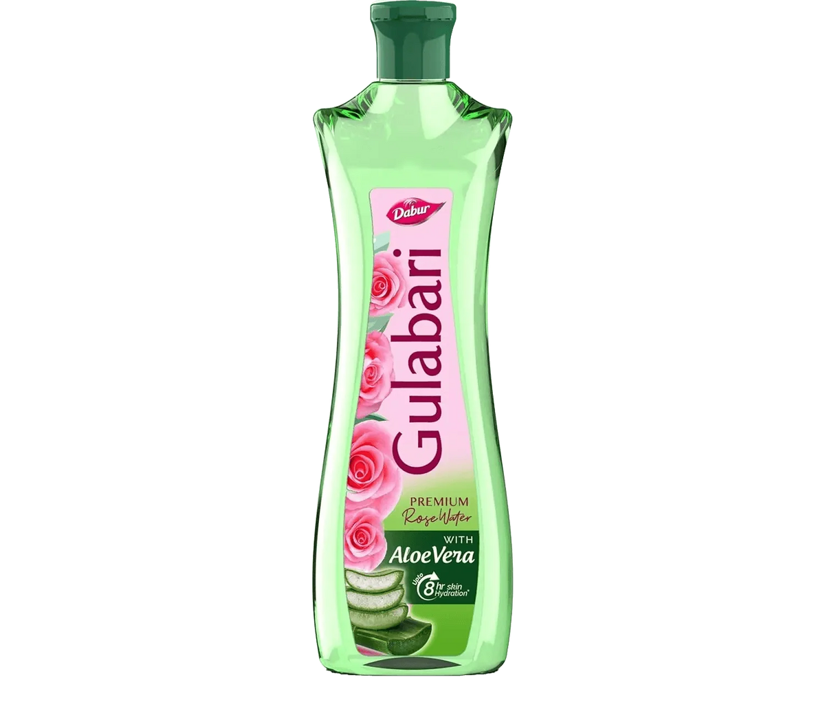 Dabur Gulabari Premium Rose Water with Aloe Vera Pack of 2 (400ml)