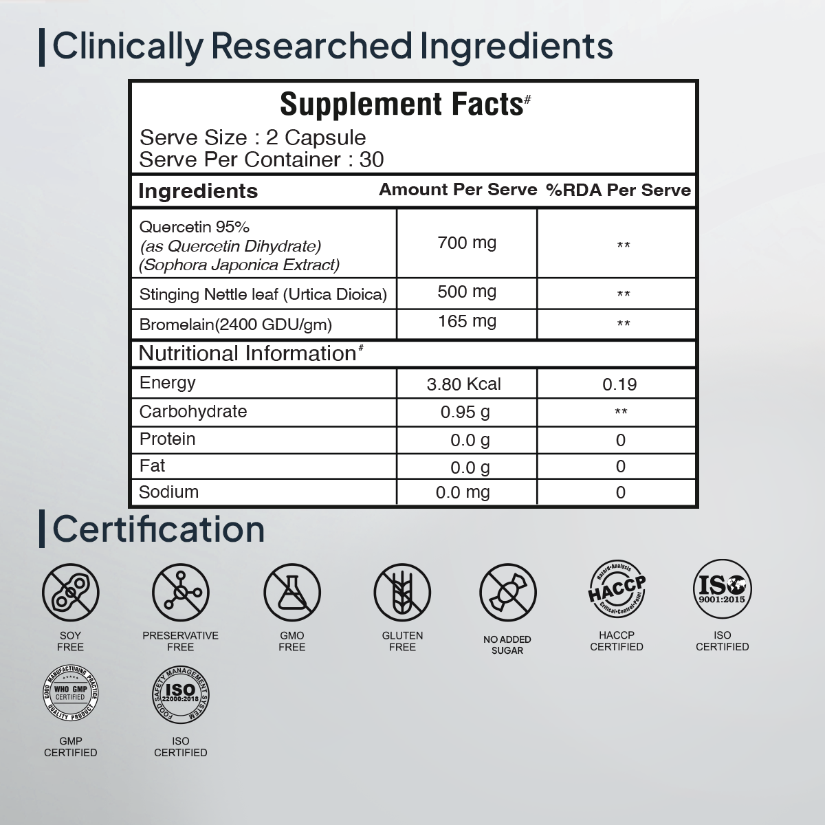 Miduty Immune Shield | Quercetin 95%