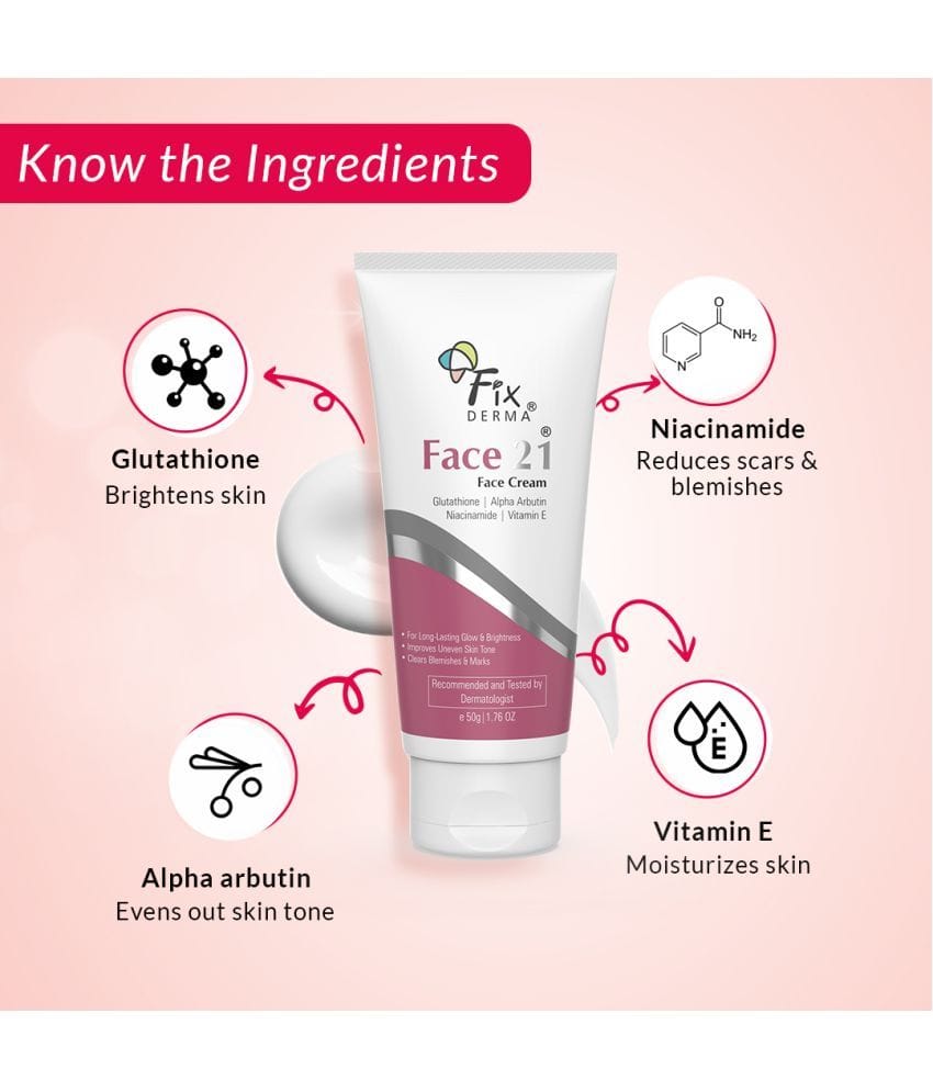 Fixderma - 2% Niacinamide Face 21 Cream for Face (50g)